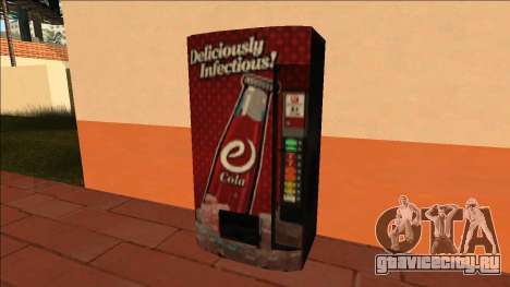 eCola Vending Machine and Can для GTA San Andreas