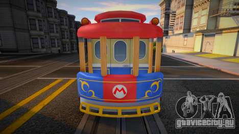 Mario Kart 8 Tram M для GTA San Andreas