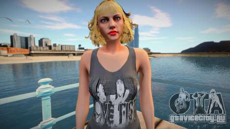 Blond beauty from GTA Online для GTA San Andreas