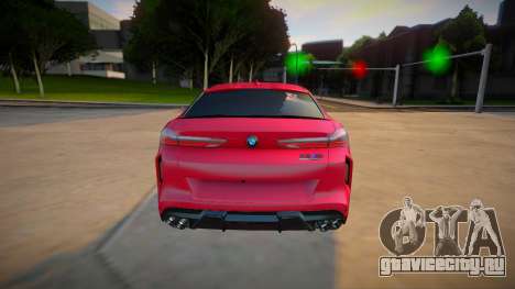 BMW X6M Competition 2020 (good model) для GTA San Andreas