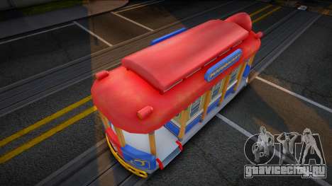 Mario Kart 8 Tram M для GTA San Andreas