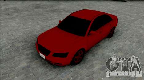 Hyundai Sonata Red Black для GTA San Andreas