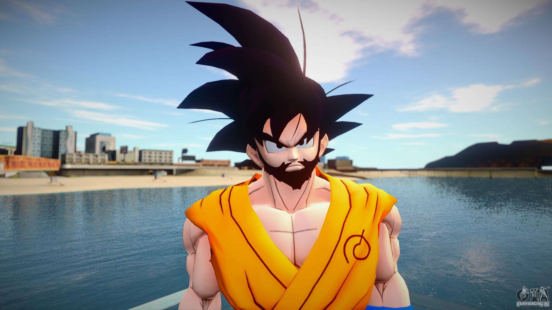 Goku beard.
