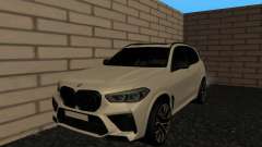 BMW X5M F95 White Plates для GTA San Andreas