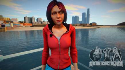 Samantha Giddings (Climbing) from Until Dawn для GTA San Andreas