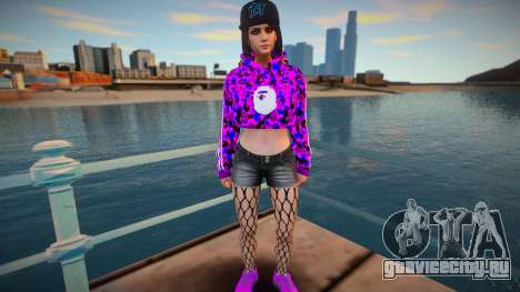GTA Online Female Assistant V3 Diva Outfit для GTA San Andreas