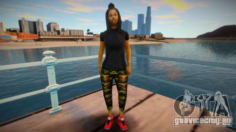 Простая девушка для GTA San Andreas