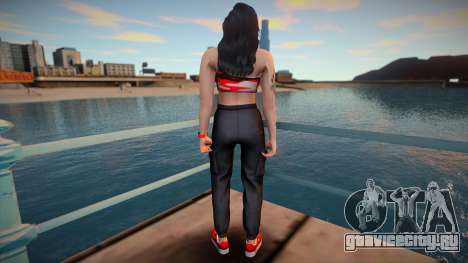 GTA Online Skin Ramdon Female Latin 1 Fashion v2 для GTA San Andreas