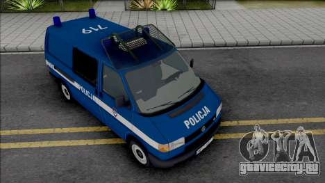 Volkswagen Transporter (T4) Policja KSP для GTA San Andreas