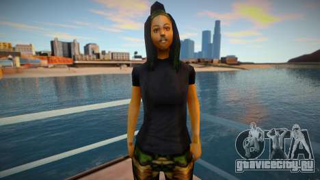Простая девушка для GTA San Andreas
