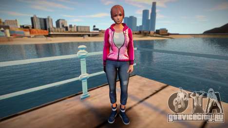 Honoka Casual v8 для GTA San Andreas