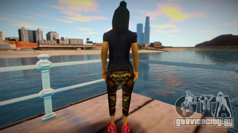 Простая девушка для GTA San Andreas