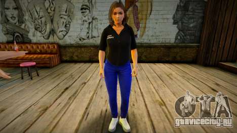 Samantha Samsung Assistant Virtual Casual 3 Alte для GTA San Andreas
