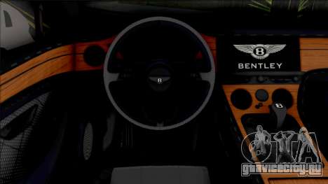 Bentley Continental GT 2018 [HQ] для GTA San Andreas