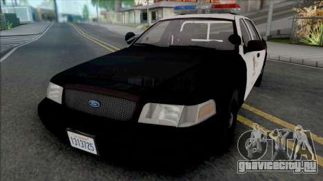 Ford Crown Victoria 2000 CVPI LAPD для GTA San Andreas