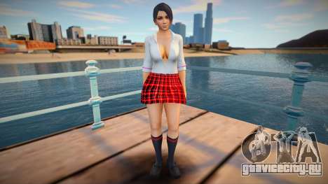 Momiji Sexy Schoolgirl v1 для GTA San Andreas
