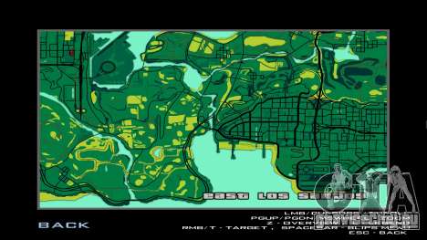 Карта в стиле MTN DEW для GTA San Andreas