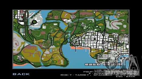 Новая игровая карта для GTA San Andreas