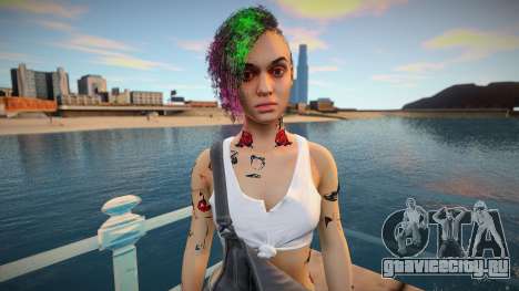 Judy (from Cyberpunk 2077) для GTA San Andreas