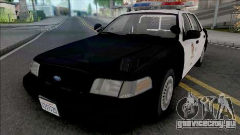 Ford Crown Victoria 1999 CVPI LAPD v2 для GTA San Andreas