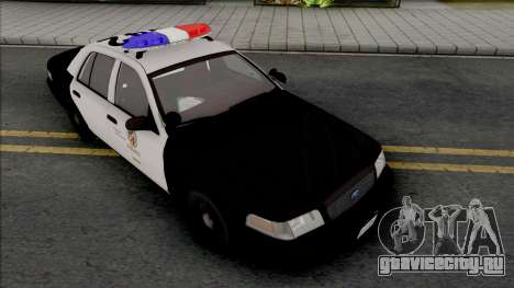 Ford Crown Victoria 2000 CVPI LAPD (Vista Light) для GTA San Andreas