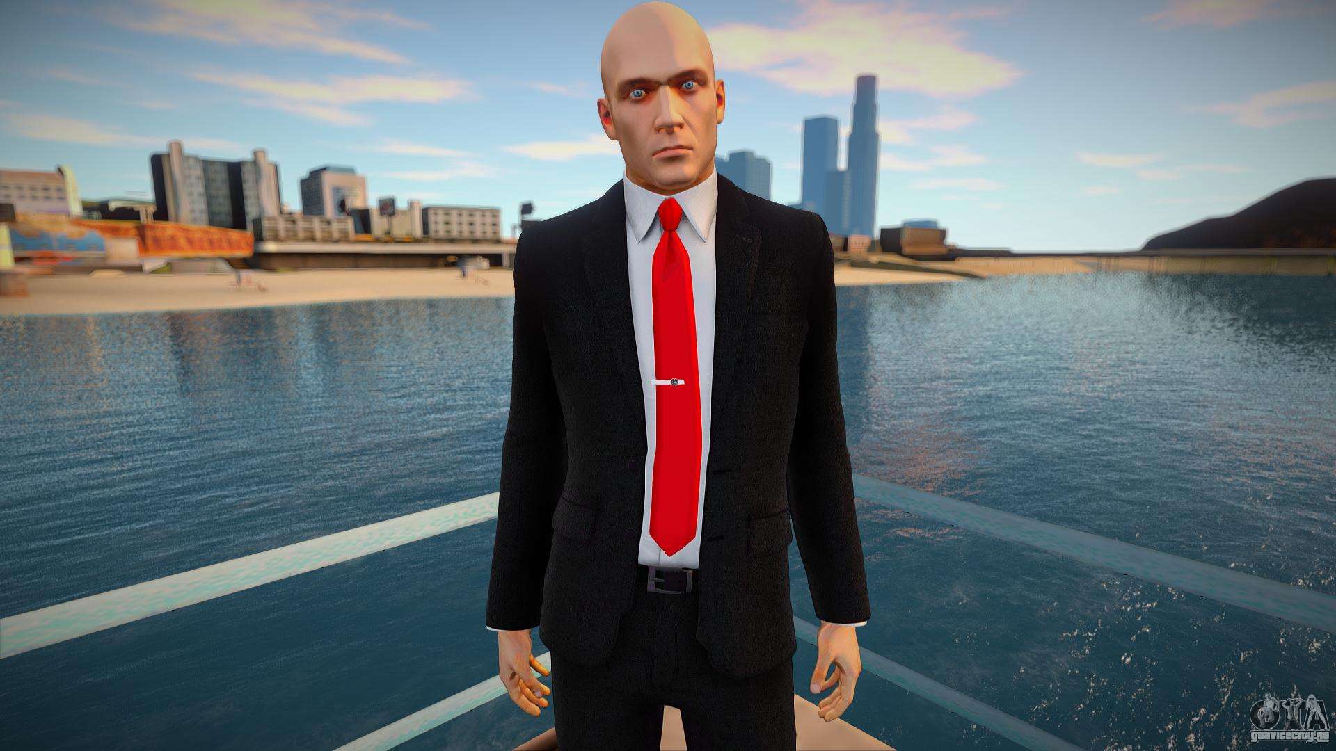 Agent 47 (Absolution Suit) from Hitman 2016 для GTA San Andreas