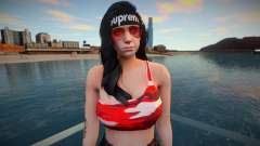GTA Online Skin Ramdon Female Latin 1 Fashion v2 для GTA San Andreas