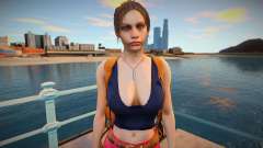 RE2 Remake Claire Redfield Classic and Sexy Tank для GTA San Andreas