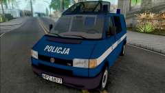 Volkswagen Transporter (T4) Policja KSP для GTA San Andreas