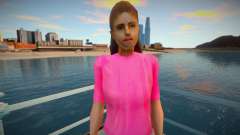 Девушка в розовом для GTA San Andreas