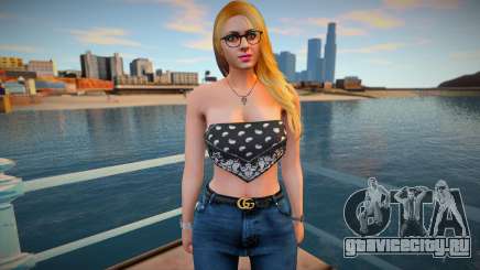 GTA Online Skin Ramdon Female Outher 5 Fashion C для GTA San Andreas
