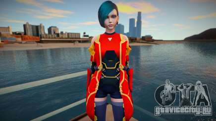Zero Flaming Suit - Cyber Hunter для GTA San Andreas