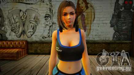 Samantha Samsung Assistant Virtual Sport Gym v2 для GTA San Andreas