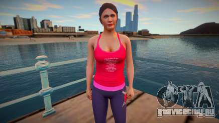 Amanda De Santa Yoga для GTA San Andreas