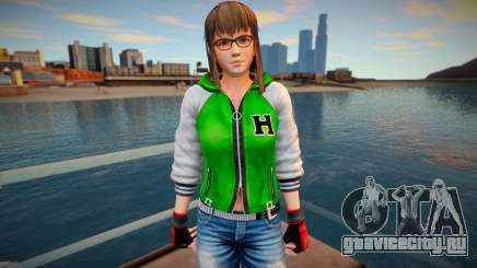 Dead Or Alive 5 - Hitomi (Costume 2) v5 для GTA San Andreas