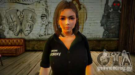 Samantha Samsung Assistant Virtual Casual 3 Alte для GTA San Andreas