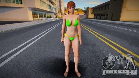 Kasumi Bikini (good model) для GTA San Andreas