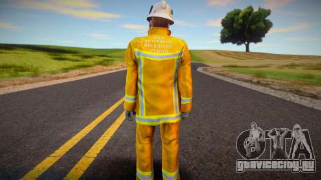 Fire brigade worker для GTA San Andreas