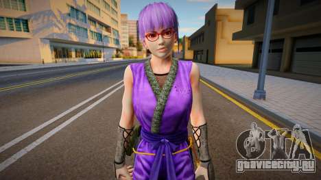 Dead Or Alive 5 - Ayane (Costume 2) 4 для GTA San Andreas