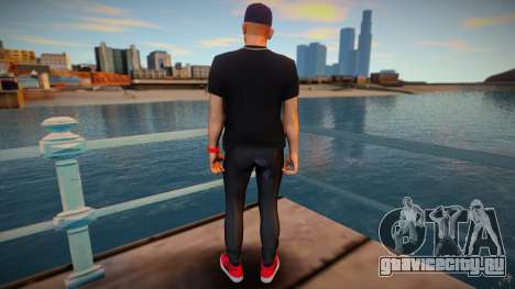 Bully Jimmy Hopkins Casual V1 DLC Los Santos 1 для GTA San Andreas