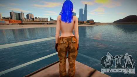 Leona 4 - Original Topless для GTA San Andreas