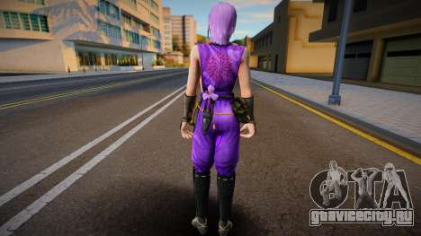 Dead Or Alive 5 - Ayane (Costume 2) 8 для GTA San Andreas