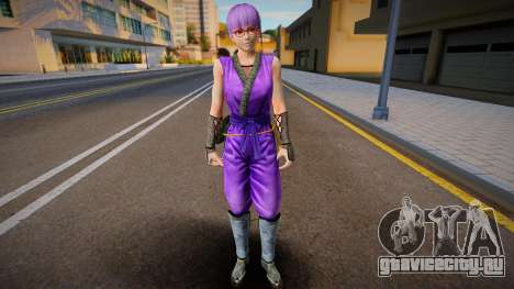 Dead Or Alive 5 - Ayane (Costume 2) 4 для GTA San Andreas