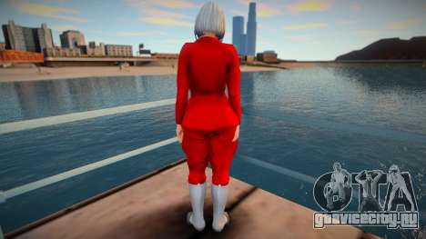 KOF Soldier Girl Different 6 - Red 1 для GTA San Andreas