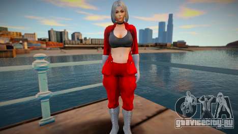 KOF Soldier Girl Different 6 - Red 6 для GTA San Andreas