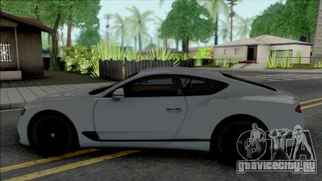 Bentley Continental GT 2021 для GTA San Andreas