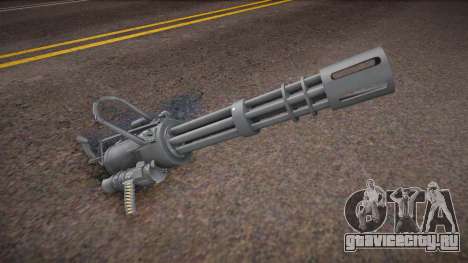 Remastered minigun для GTA San Andreas