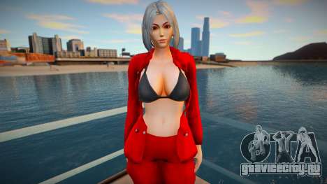 KOF Soldier Girl Different 6 - Red 1 для GTA San Andreas