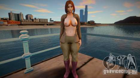 KOF Soldier Girl Different - Topless 1 для GTA San Andreas