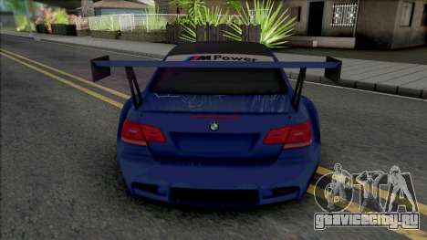 BMW M3 GT2 2009 для GTA San Andreas